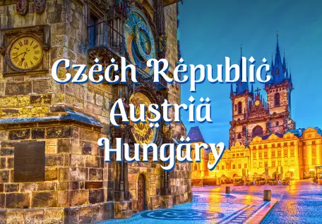 Prague, Vienna, Budapest