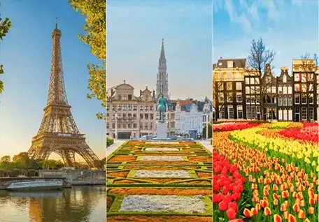 Best of Paris, Brussels & Amsterdam