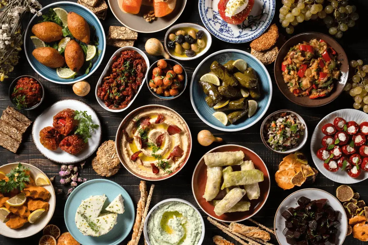 Turkish Mezze Platter
