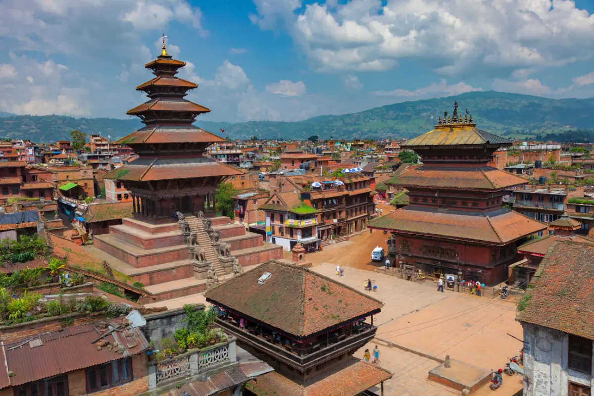 Nepal Aerial view