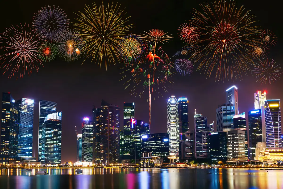 New Year In Singapore 