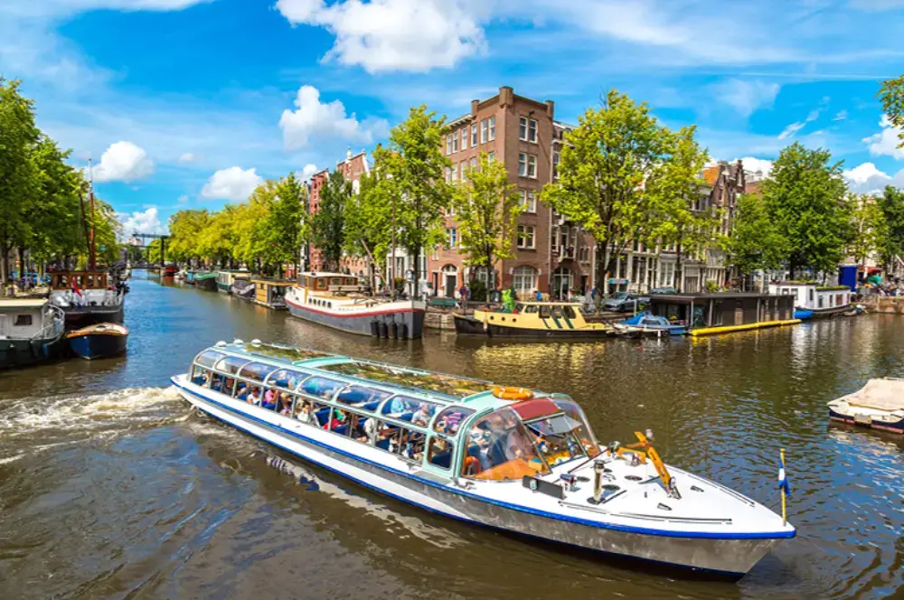 Gondola ride through the canals