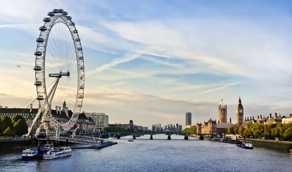 famous London Eye