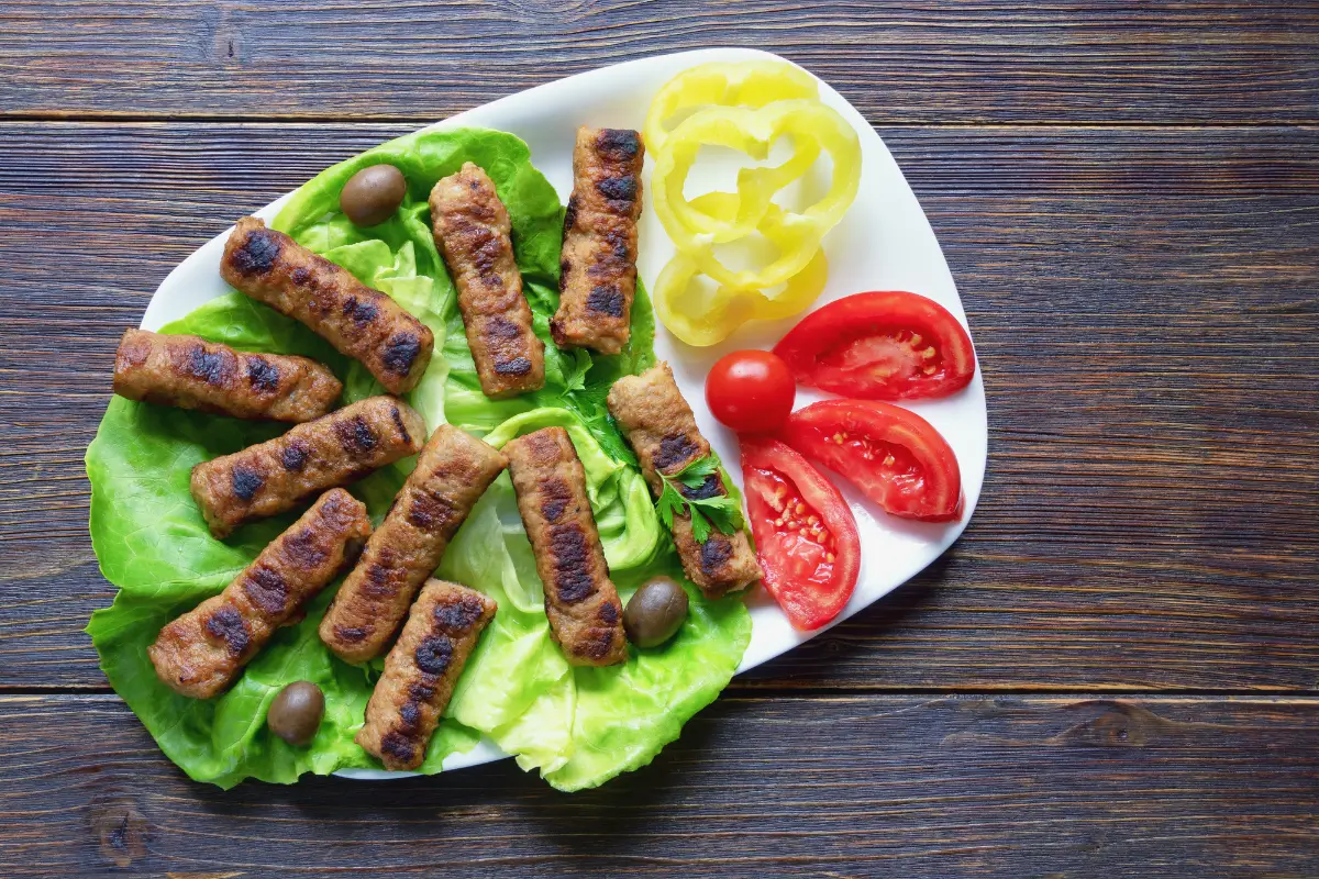 Ćevapi (Grilled Minced Meat Sausages)