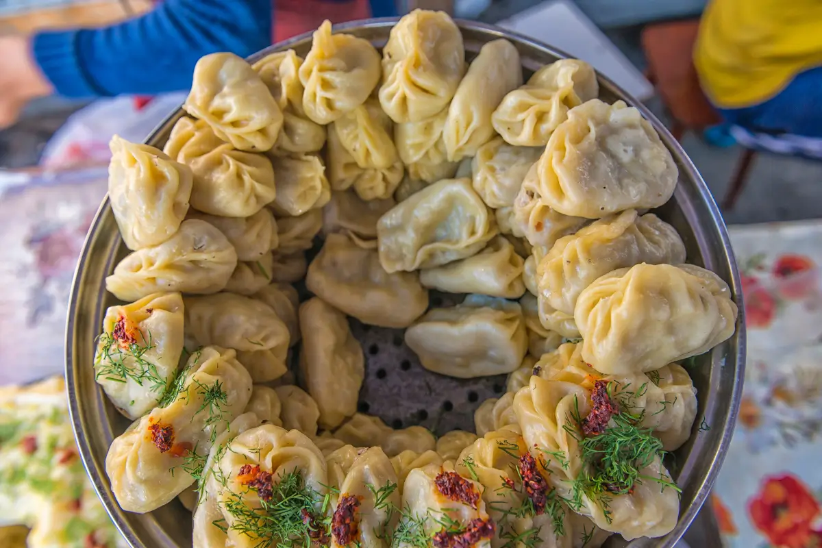 Manty (Steamed Dumplings)