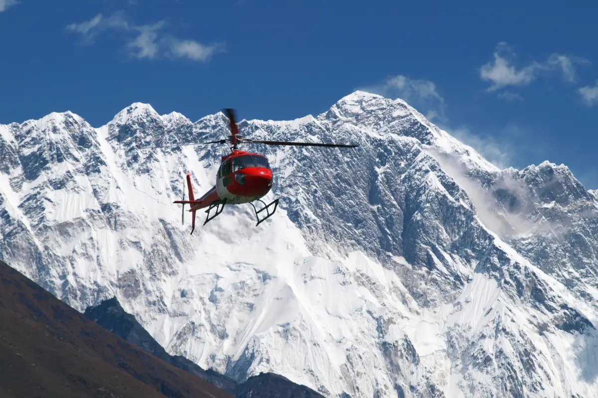 Helicopter Flight to Mount Everest – Nepal