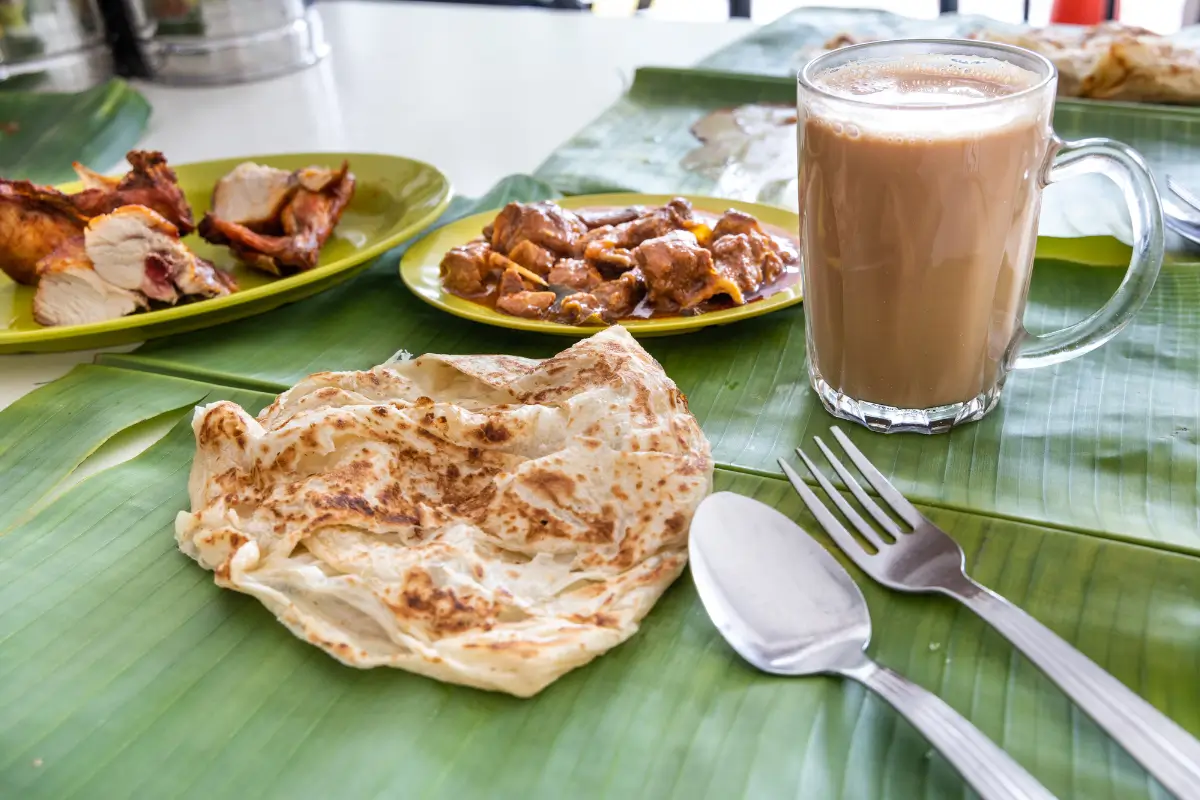 Roti Canai & Teh Tarik