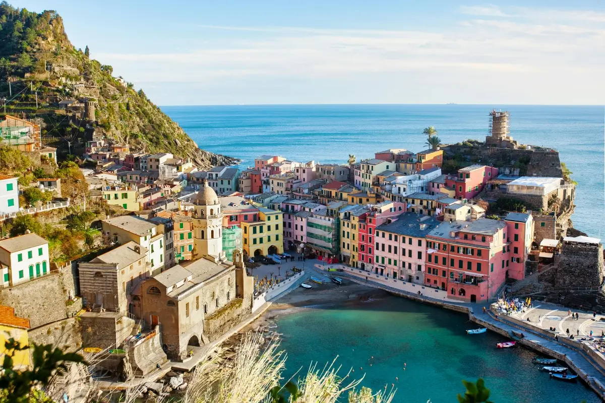 Scenic View of Vernazza, Cinque Terre, Italy