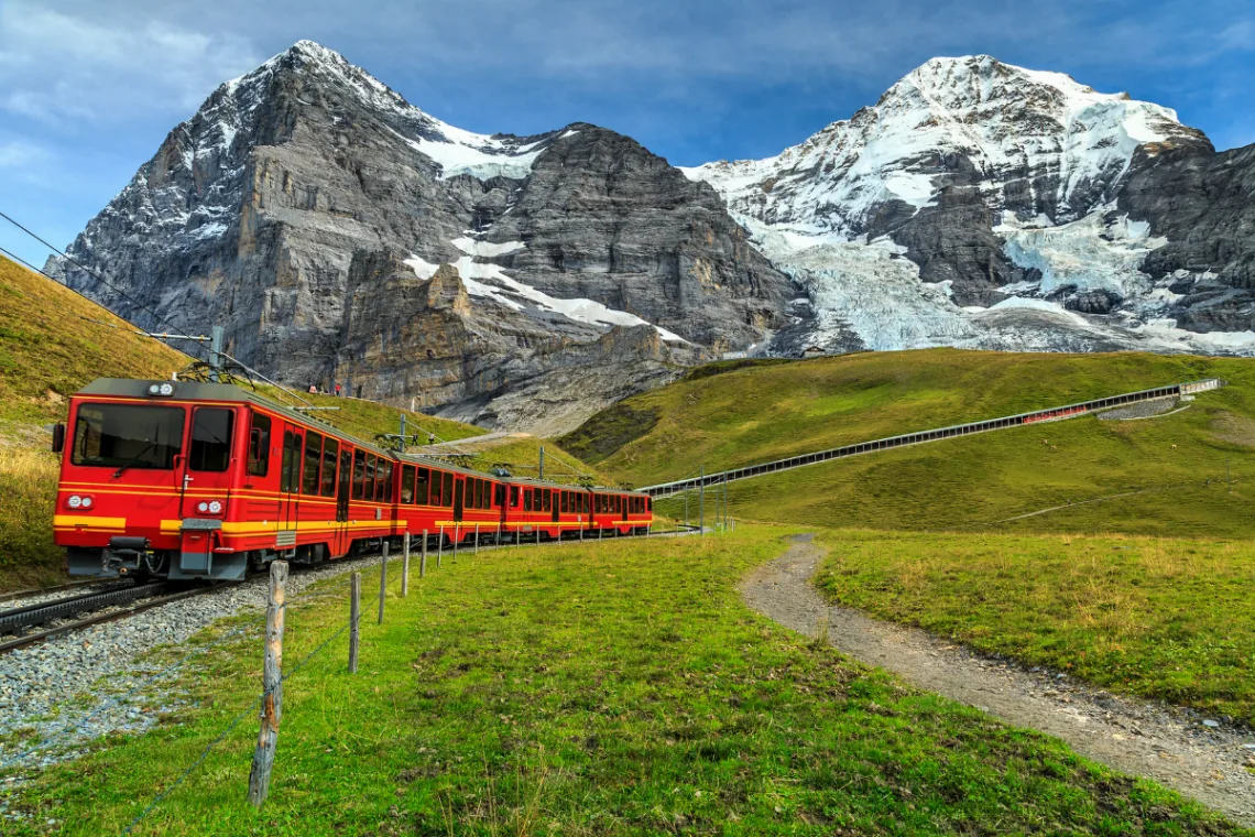 Swiss Alps winter snow