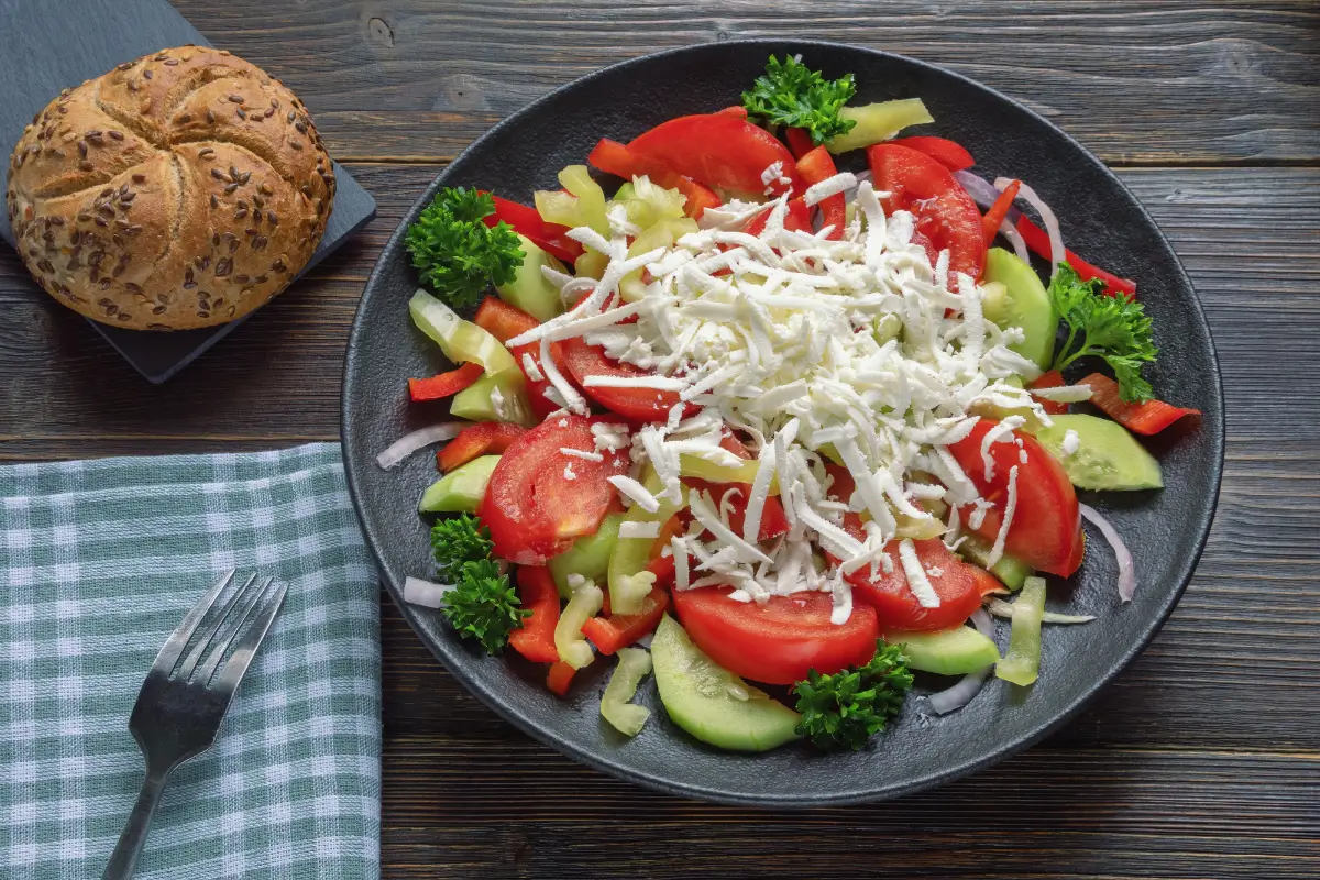 Shopska Salad (Шопска салата)