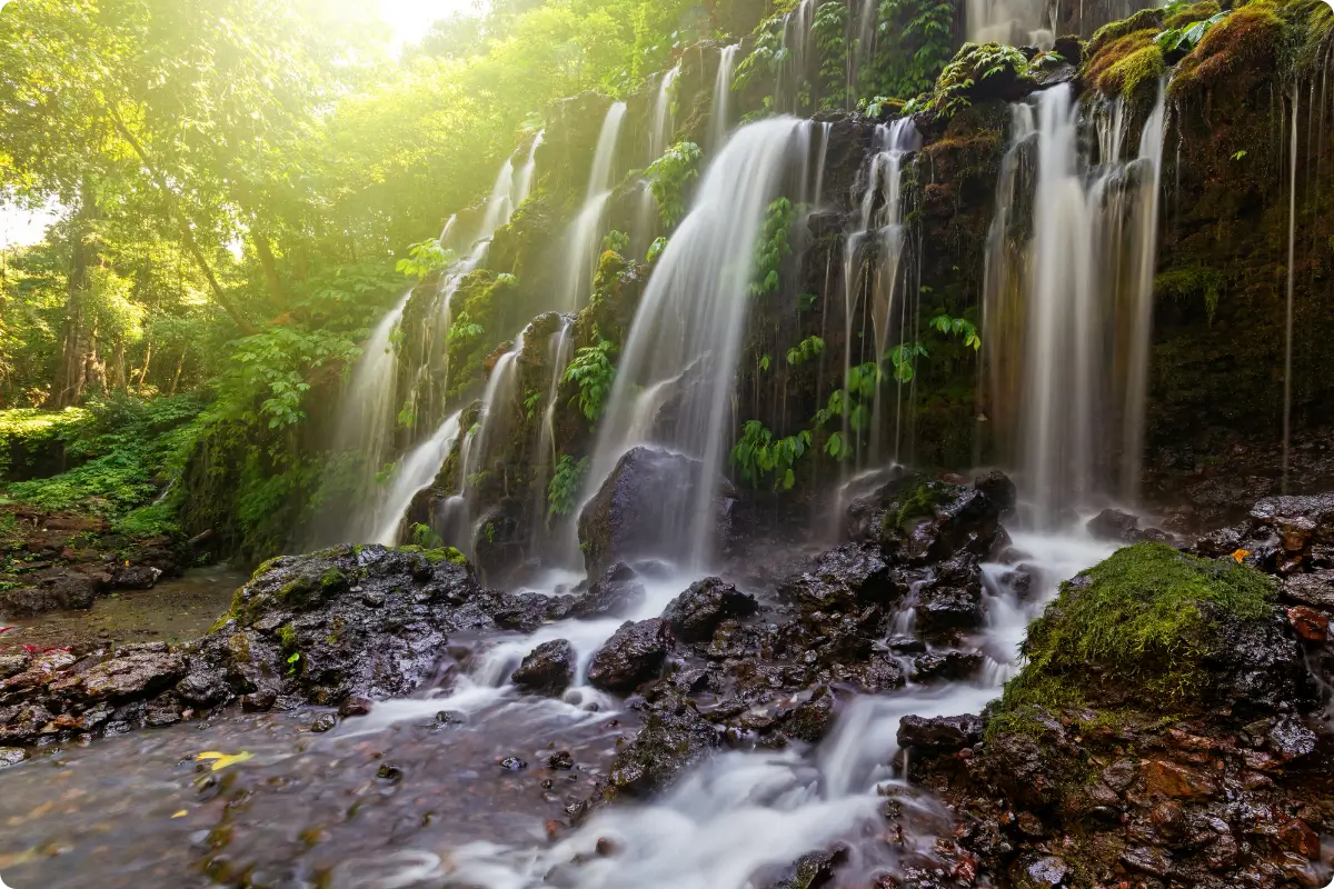 Chase Bali’s Waterfalls