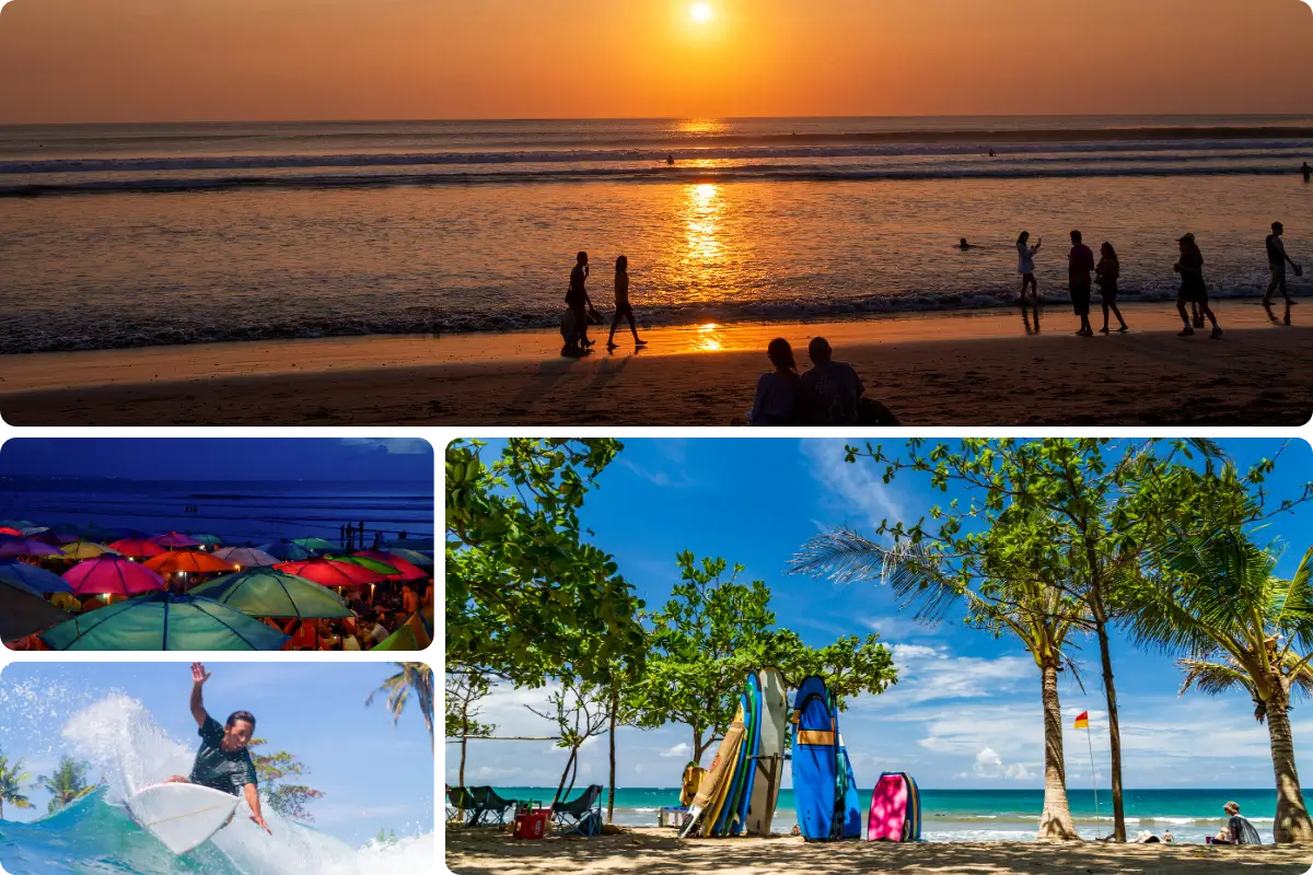 Enjoy Seminyak and Kuta Beaches