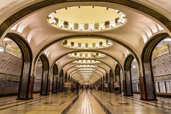 Mayakovskaya Metro Station