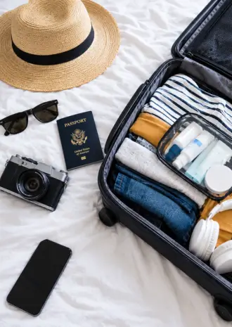 Packing for an International Vacation? Don't Forget These 10 Essentials