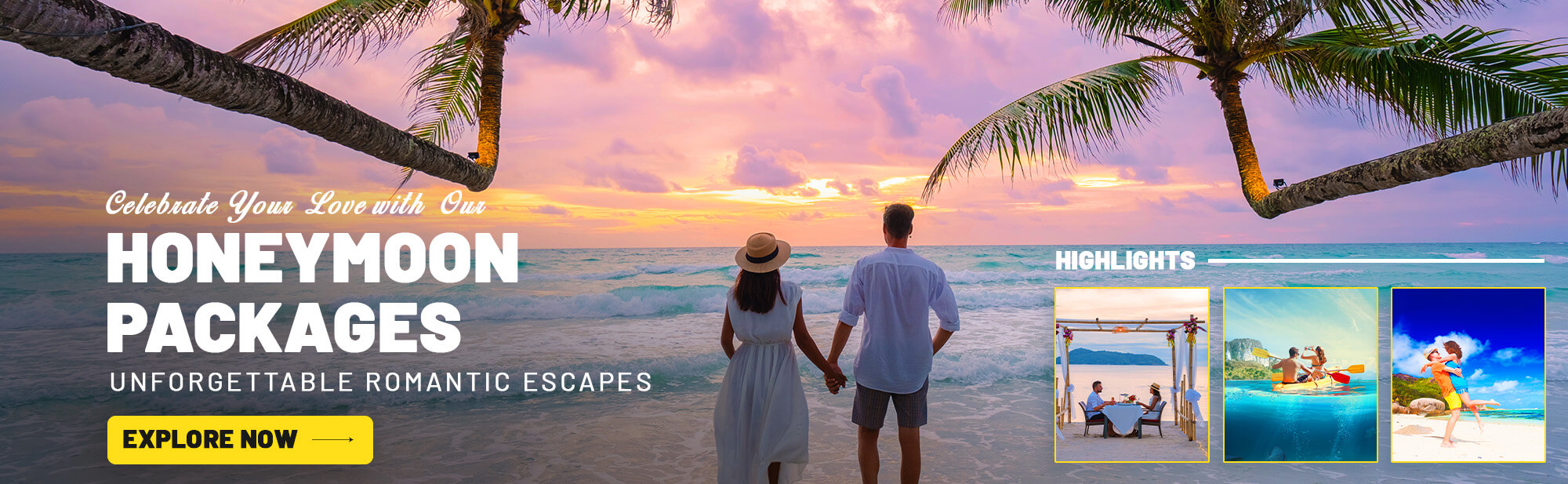 Honeymoon tour packages from Dubai