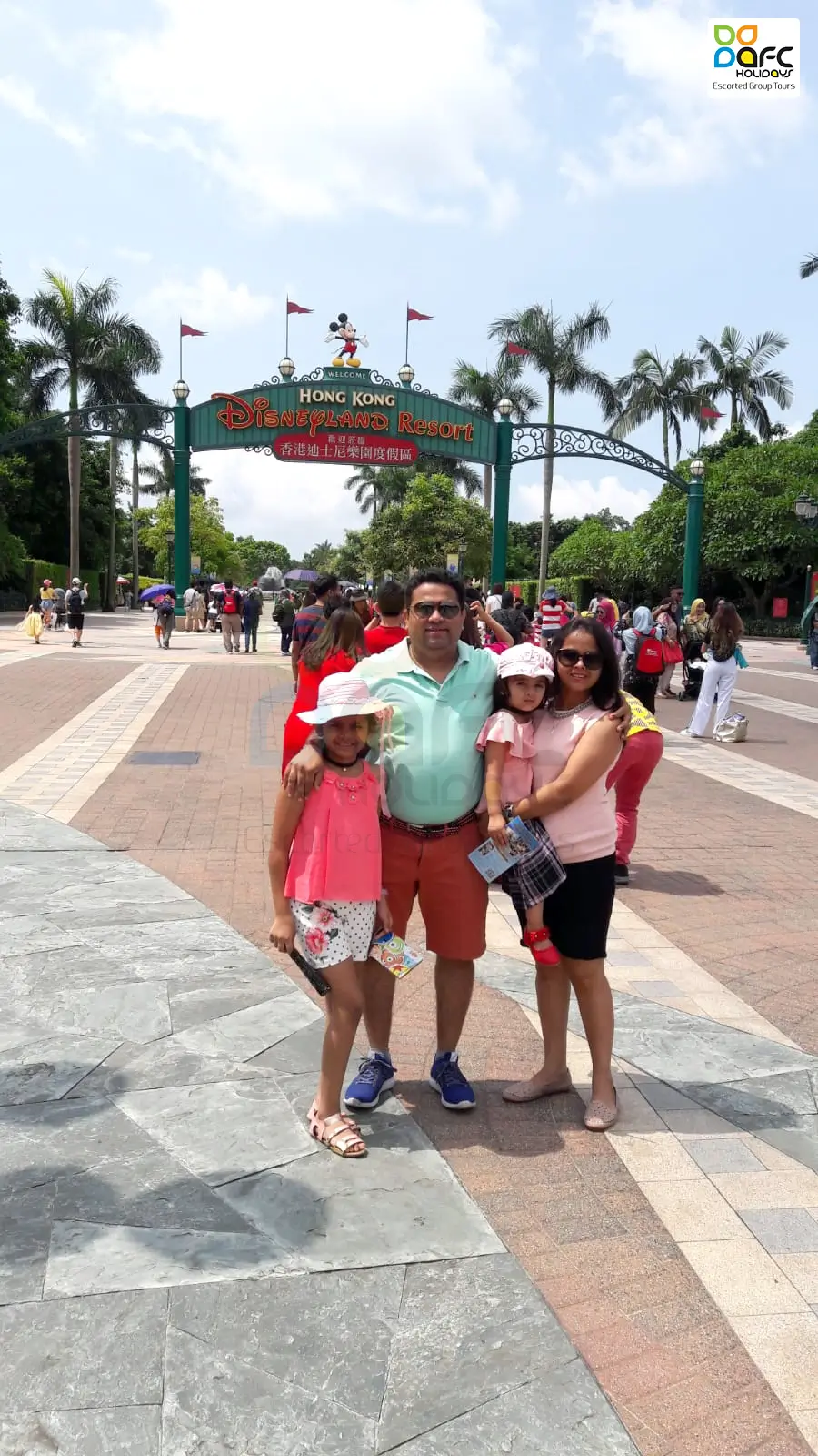 Travelers on Hong Kong Tour Packages from Dubai