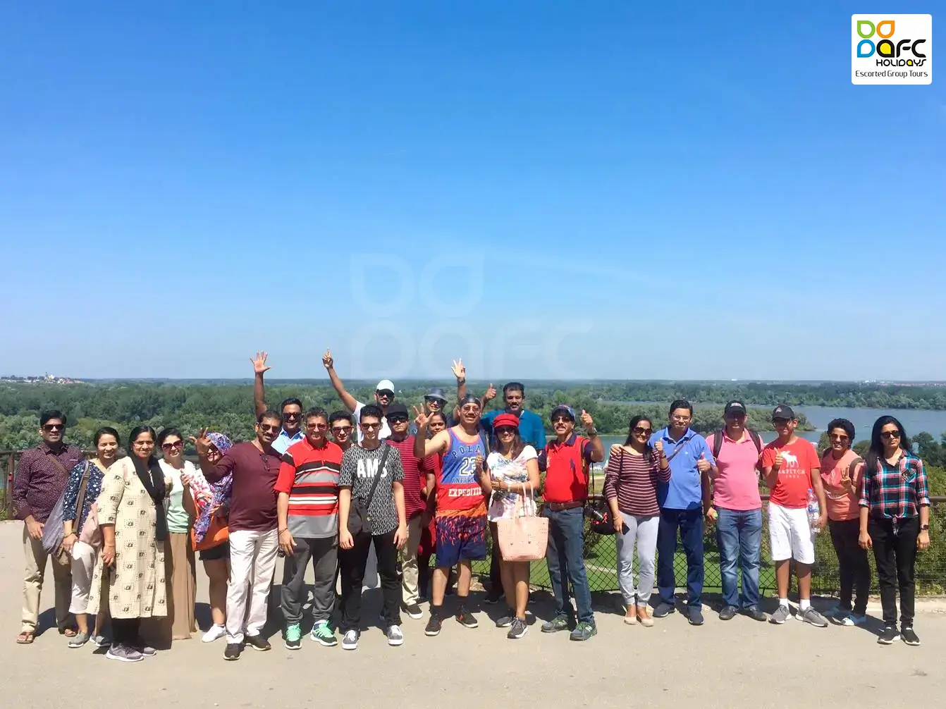 Travelers on Serbia Tour Packages from Dubai