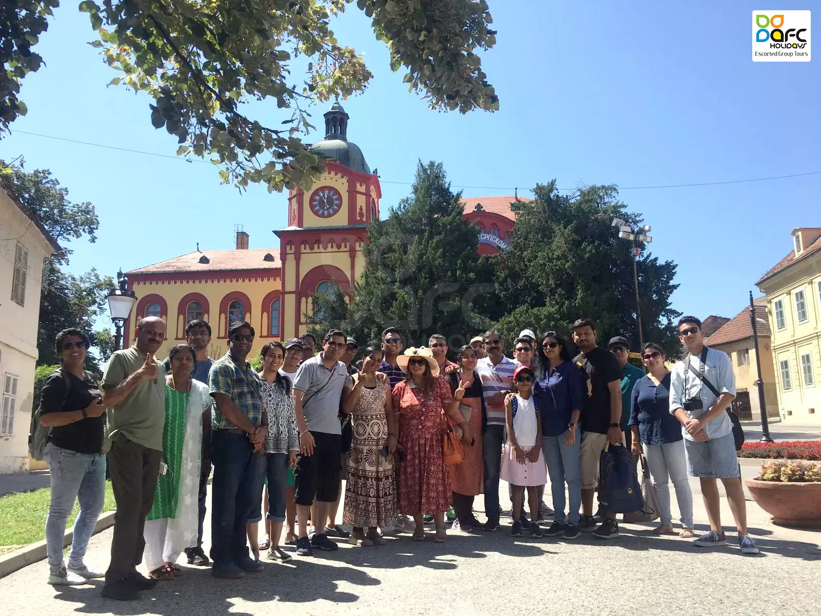 Travelers on Serbia Tour Packages from Dubai