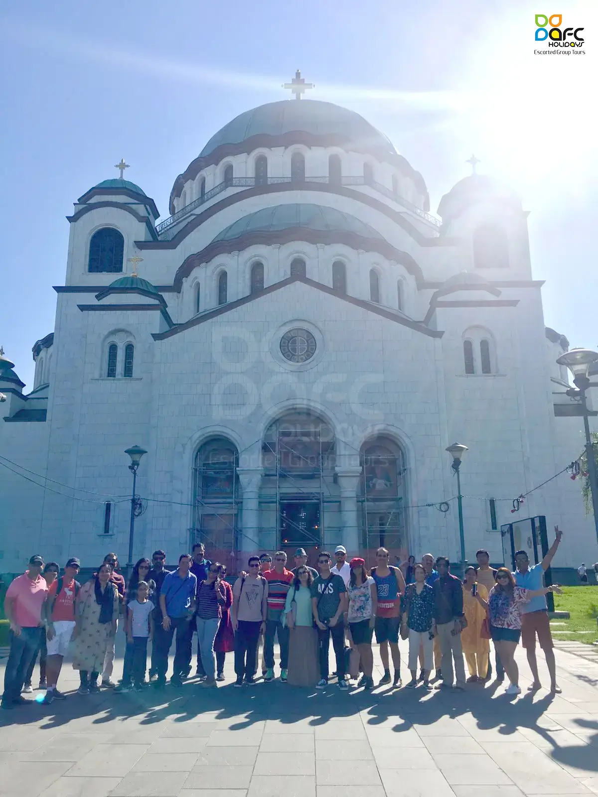 Travelers on Serbia Tour Packages from Dubai