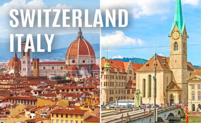 Switzerland + Italy