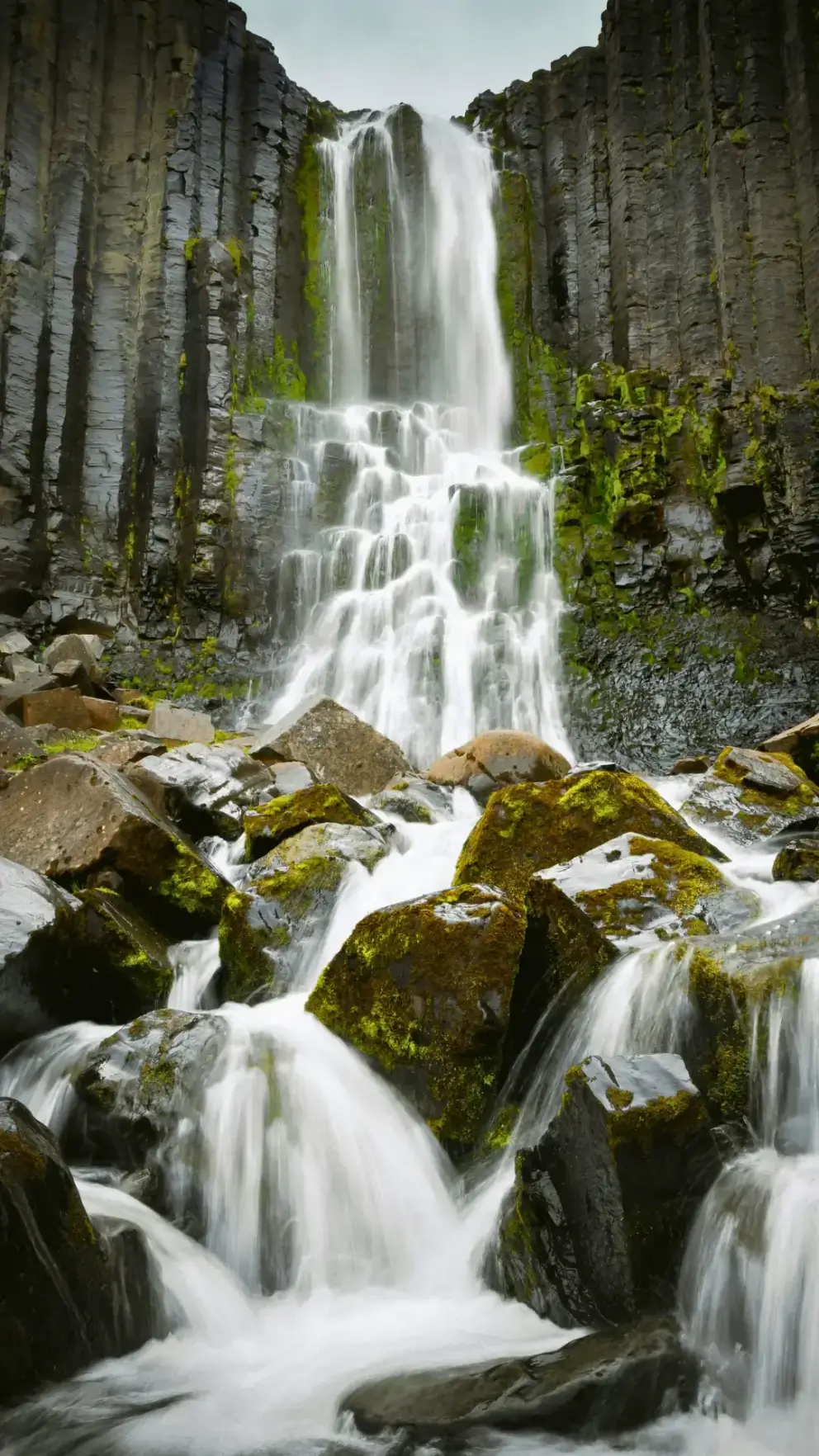 Waterfall in Iceland