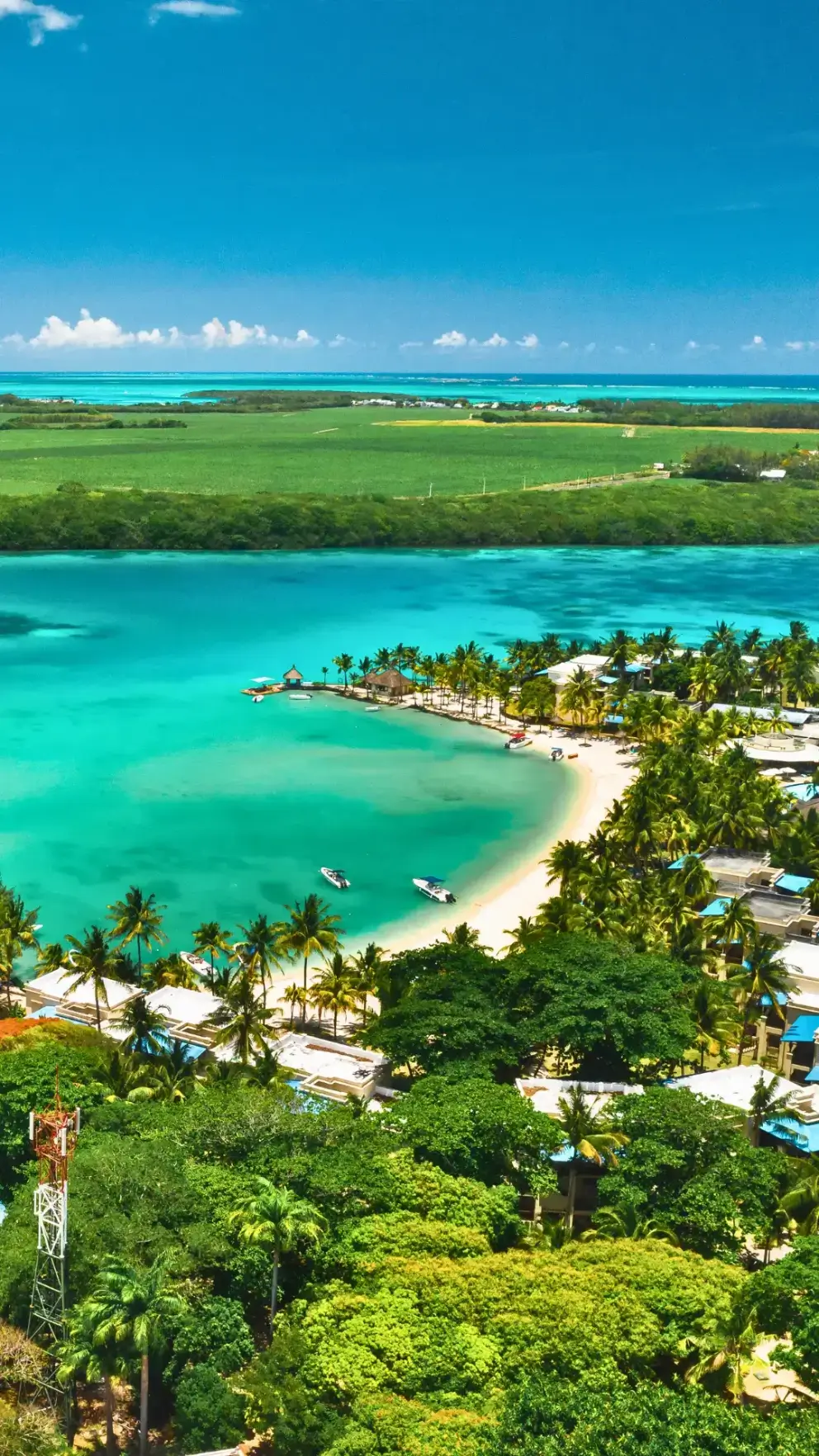 Beach in Mauritius